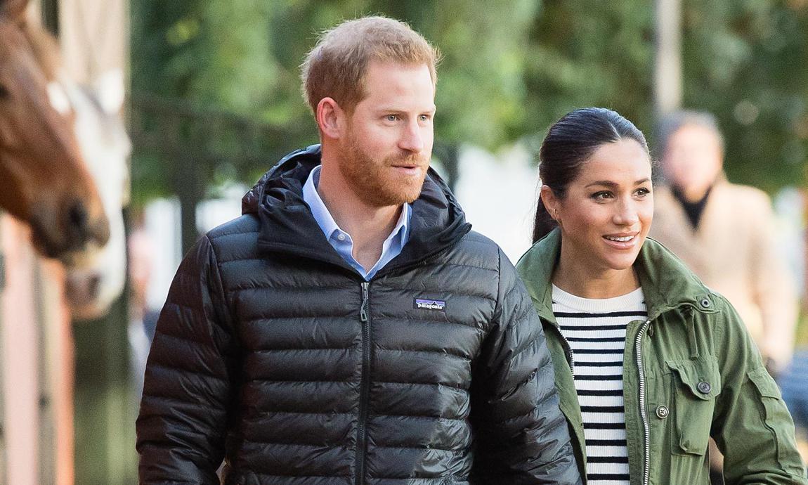 Meghan Markle and Prince Harry in casual attire during visit to Morocco