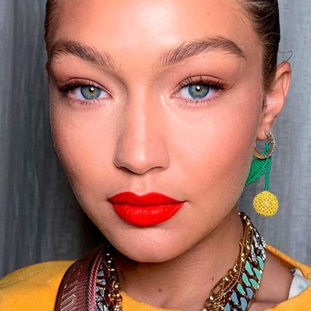 Gigi Hadid brow lamination