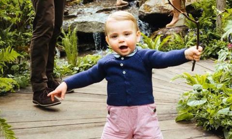 Prince Louis visits museum with nanny