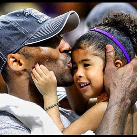 Kobe Bryant y su hija Gianna