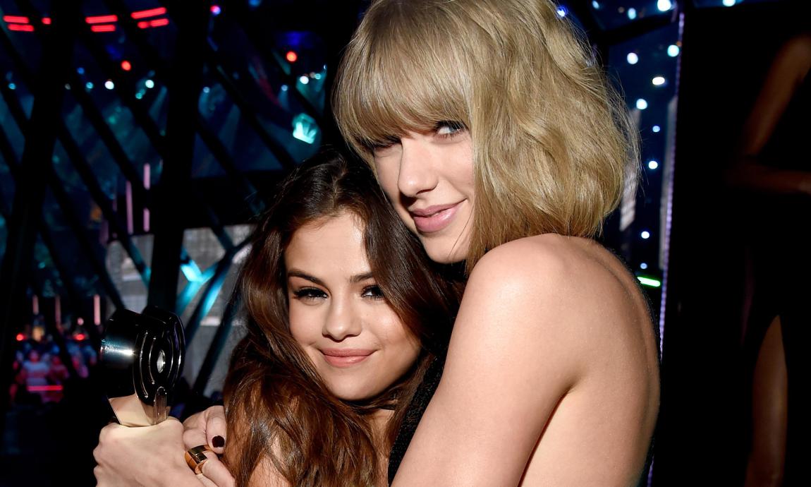 Selena Gomez and Taylor Swift at 2019 iHeartRadio Music Awards