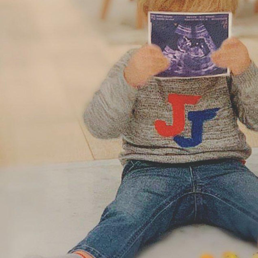 Anahí y su hijo