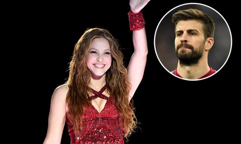 Gerard Pique did not attend Shakira's halftime performance because of a soccer game