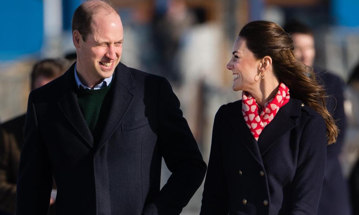 Kate Middleton looks Valentine's Day ready in Wales