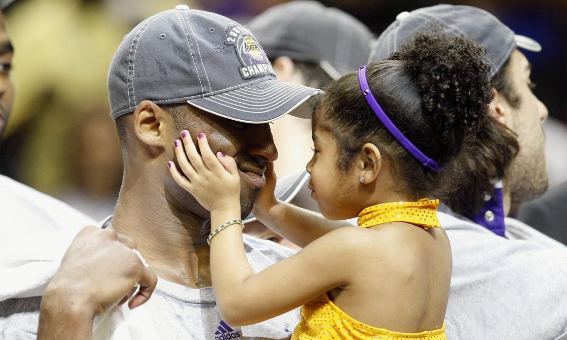 Kobe Bryant y su hija Gianni