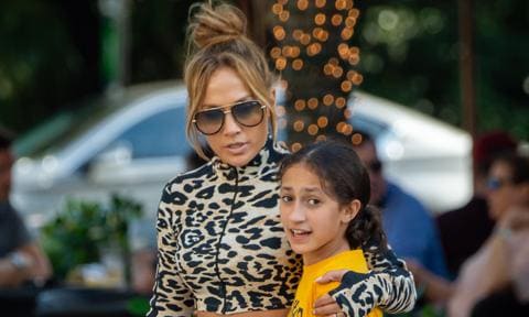 Jennifer Lopez y su hija Emme