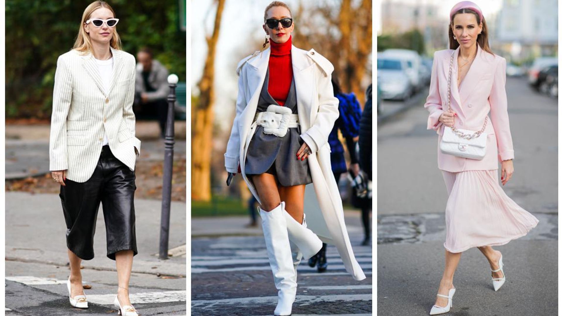 Las claves para crear looks a la moda con zapatos blancos
