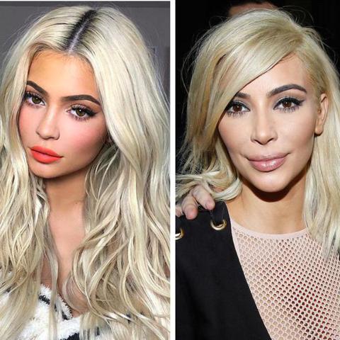 The Kardashian-Jenner sisters have gone for blonde at various stages