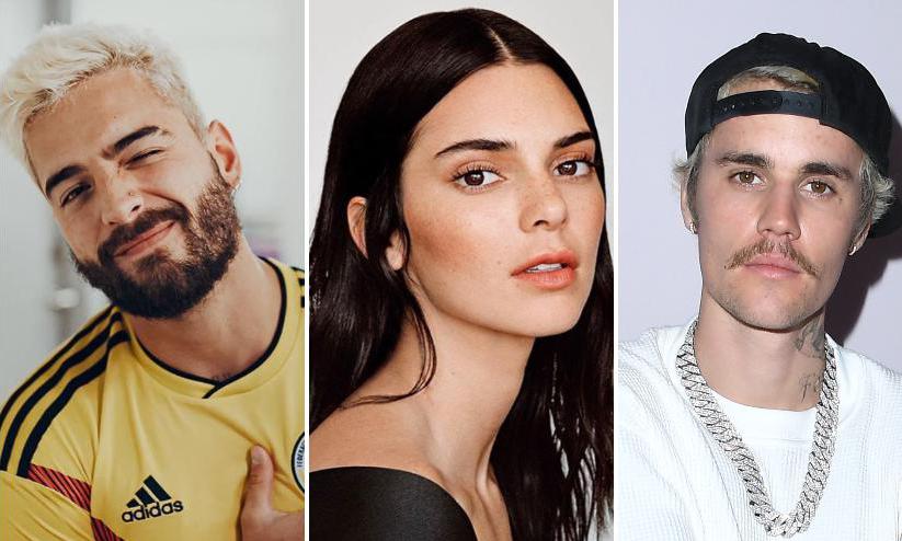 Maluma, Kendall Jenner, Justin Bieber comercial Calvin Klein