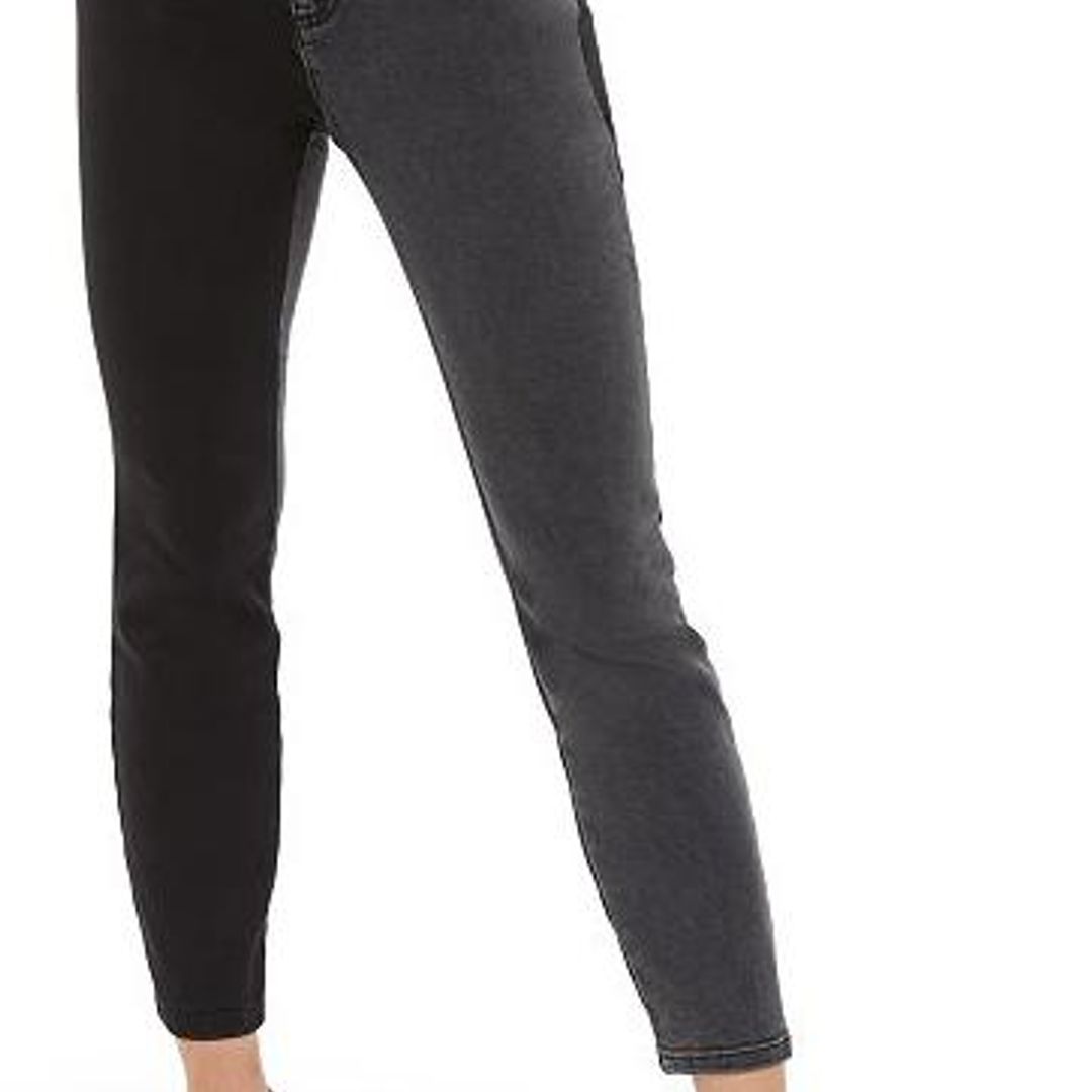 Two-Tone Skinny Jeans de I.N.C