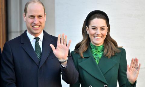 Kate and William are couple style goals as they coordinate outfits for royal visit