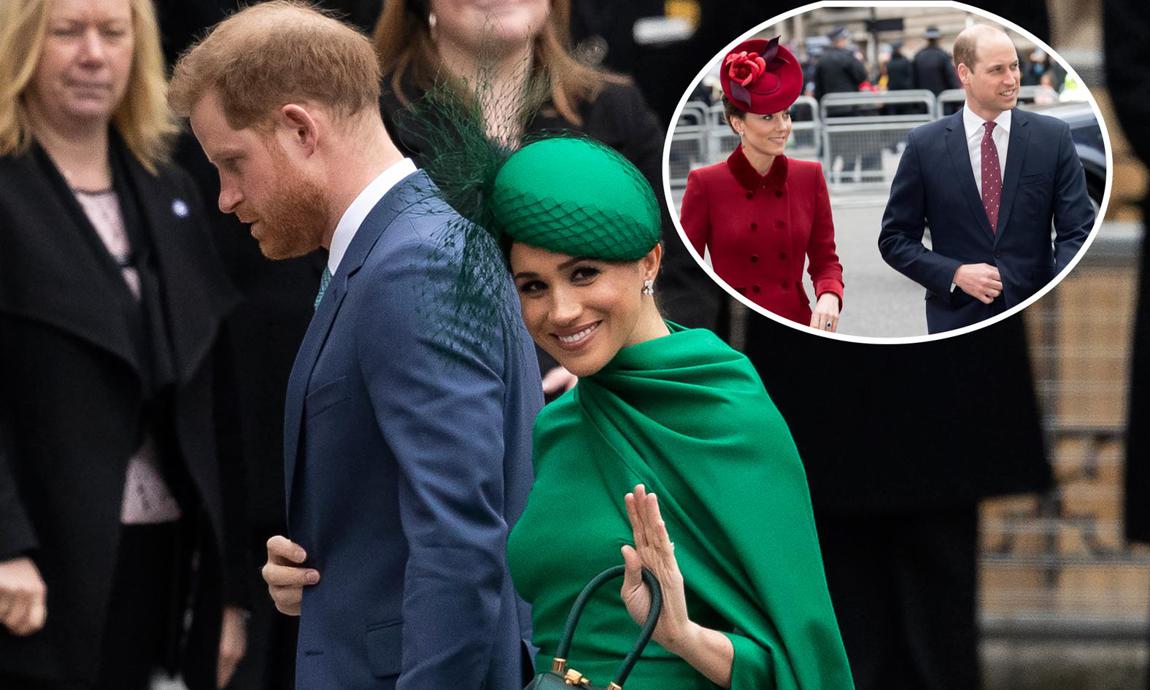Meghan Markle, Prince Harry reunite with Kate, Willam at final royal engagement