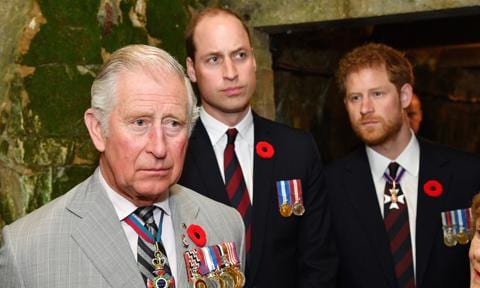 Prince Charles told William and Harry he has coronavirus on the phone