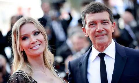 Antonio Banderas and Nicole Kimpel