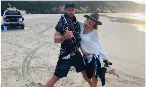Chris Hemsworth y Elsa Pataky en 2013 estuvieron de viaje por Costa Rica