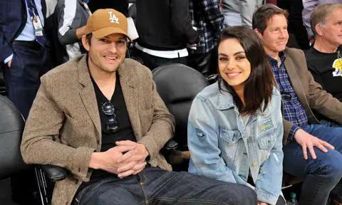 Ashton Kutcher and Mila Kunis