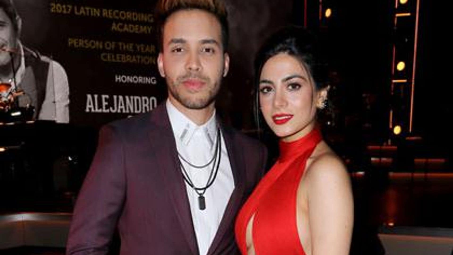 Prince Royce and Emeraude Toubia married