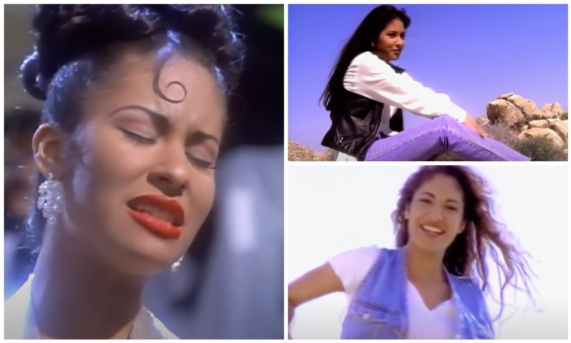 Selena Quintanilla, music videos