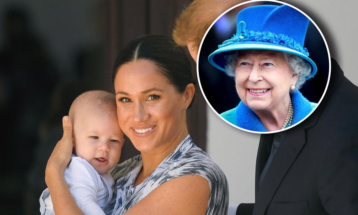 Meghan Markle y el bebé Archie llaman a la reina Isabel por su cumpleaños