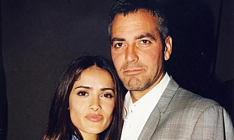 Salma Hayek and George Clooney