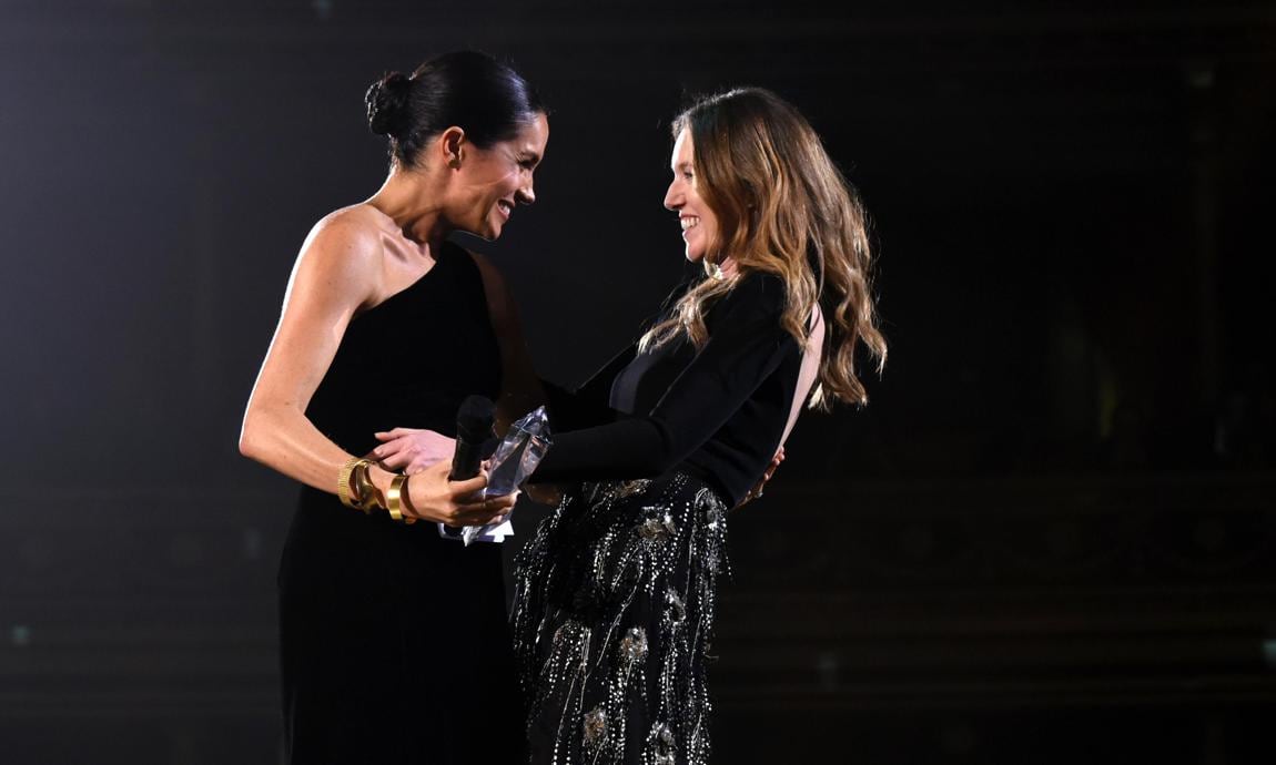 Meghan Markle and Clare Waight Keller