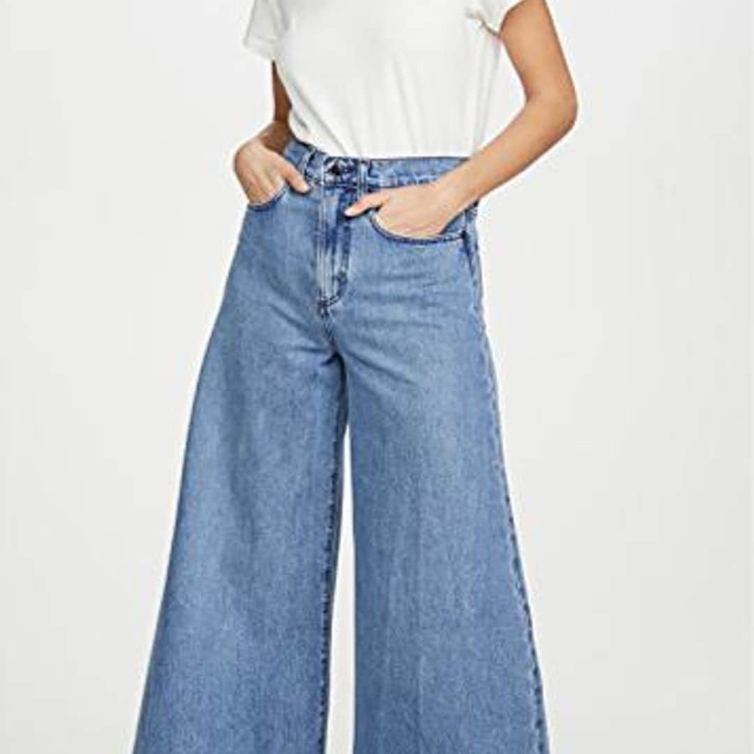 jeans estilo sailor de Shopbop