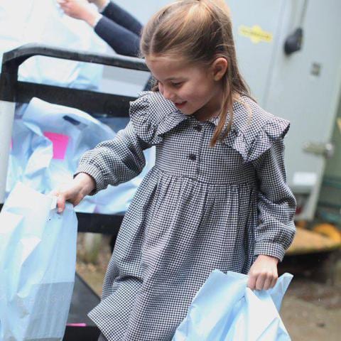 Princess Charlotte volunteers in new photos released to celebrate her 5th birthday
