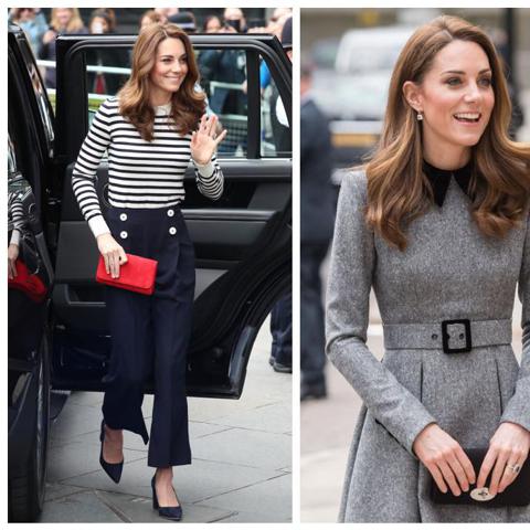 Kate Middleton con las prendas que más incluye en sus outfits