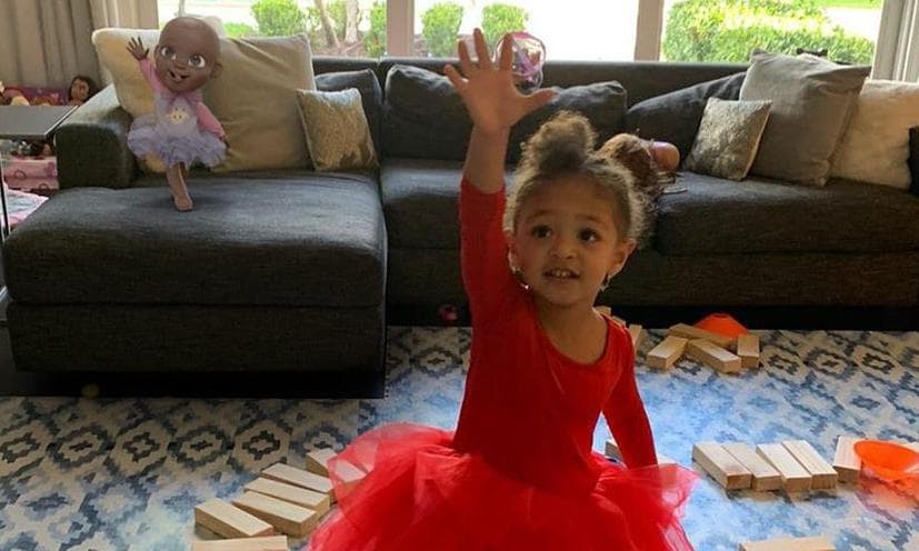 Serena Williams' daughter Olympia and her doll Qai Qai