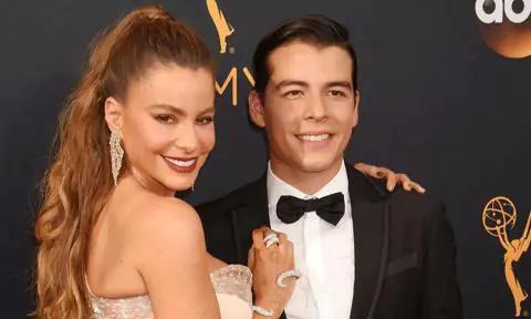 Sofia Vergara and son Manolo