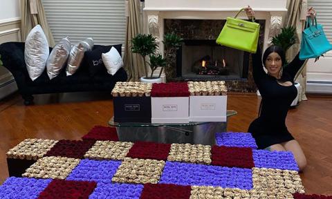 Cardi B shows off impressive gifts for Mother's Day