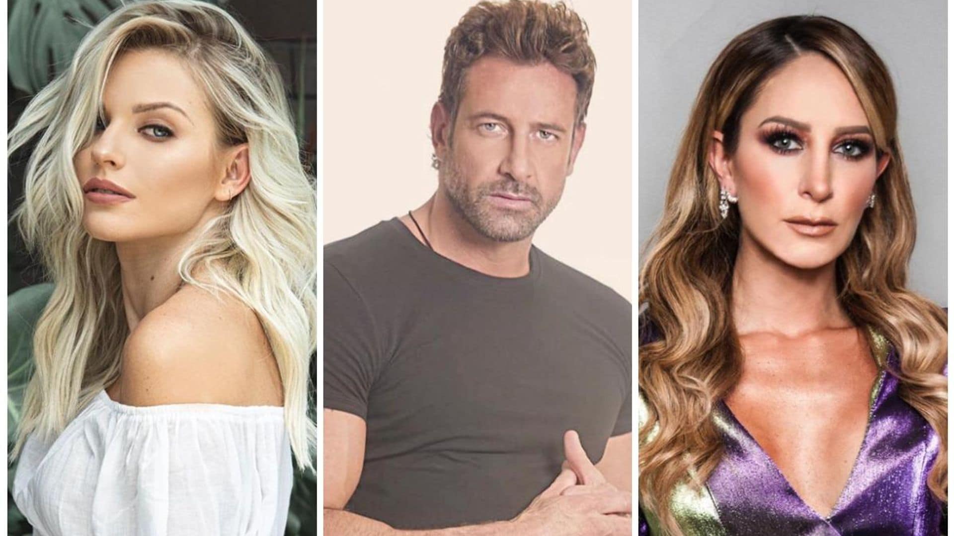 Irina Baeva, Gabriel Soto y Geraldine Bazán