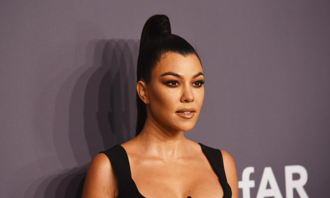 Kourtney Kardashian en la amfAR New York Gala 2019