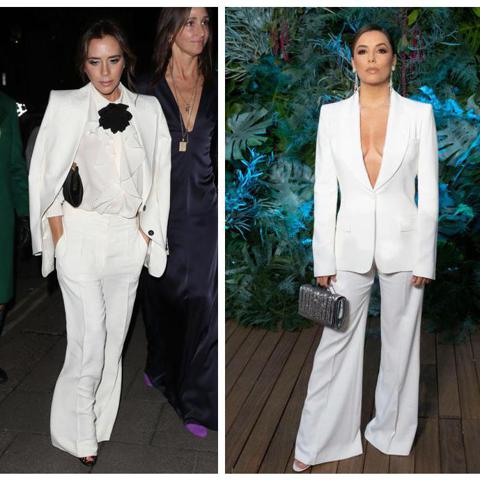Minimalist or retro tailored suits can be worn in every shade of white