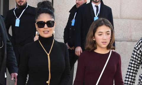 Salma Hayek with daughter Valentina Paloma