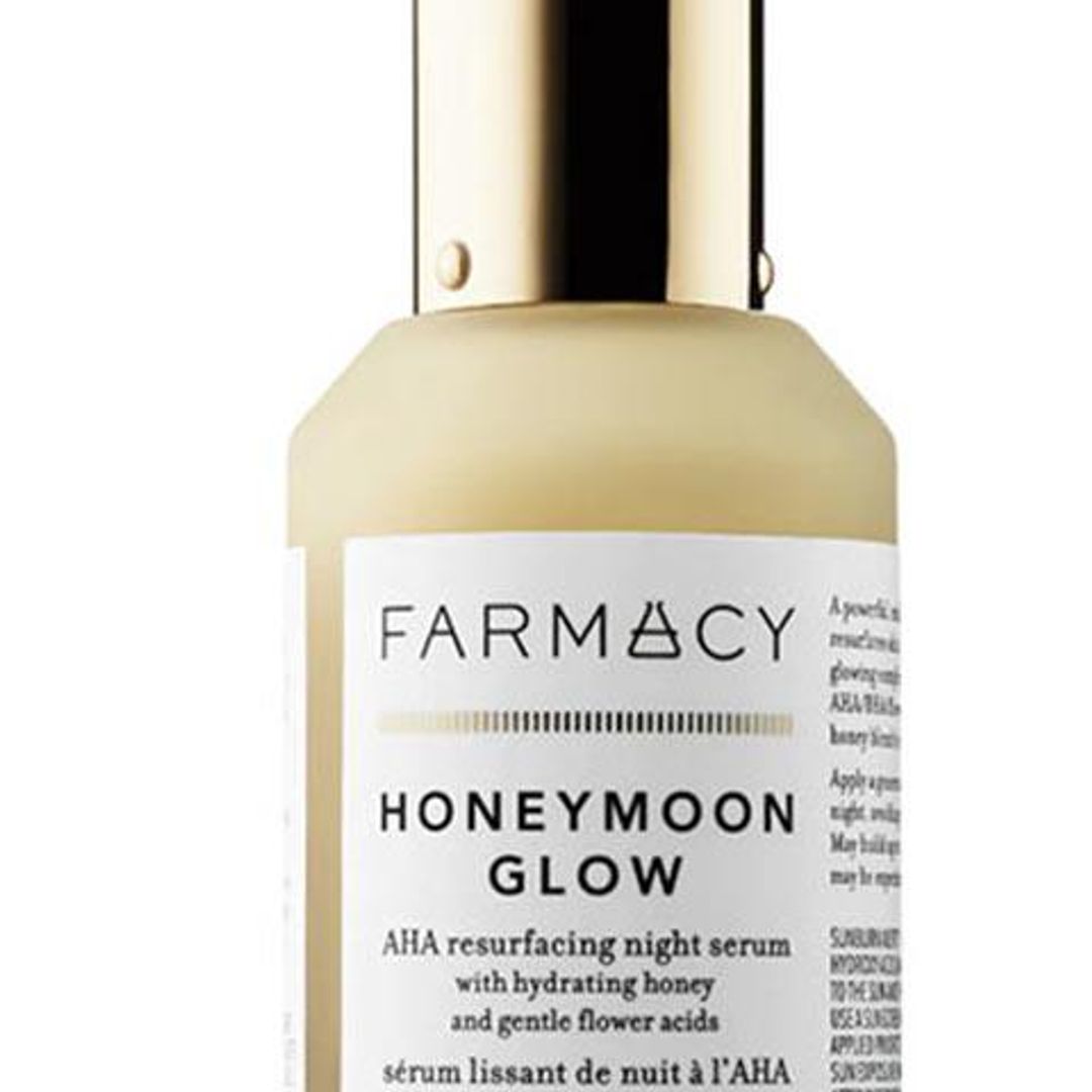 Farmacy Honeymoon Glow AHA Resurfacing Night Serum with Hydrating Honey + Gentle Flower Acids