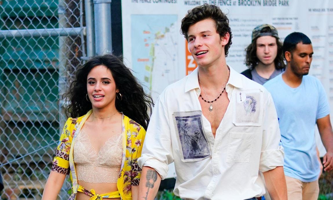 Camila Mendes and Shawn Mendes protest in Miami