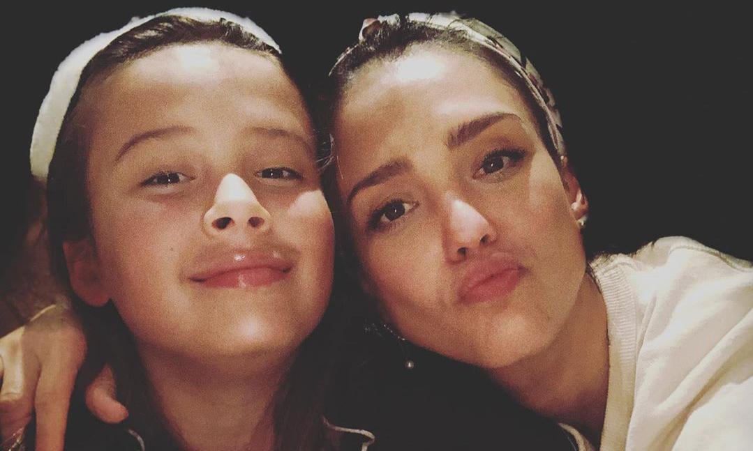 Jessica Alba shares a photo with her eldest daughter Honor