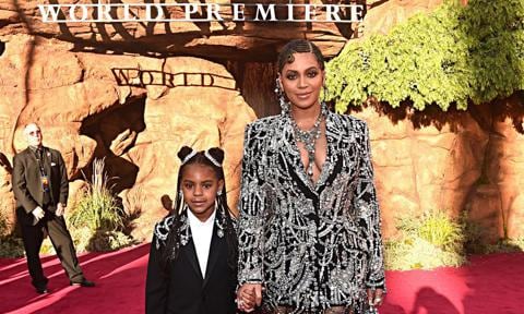 Beyoncé con su hija Blue Ivy