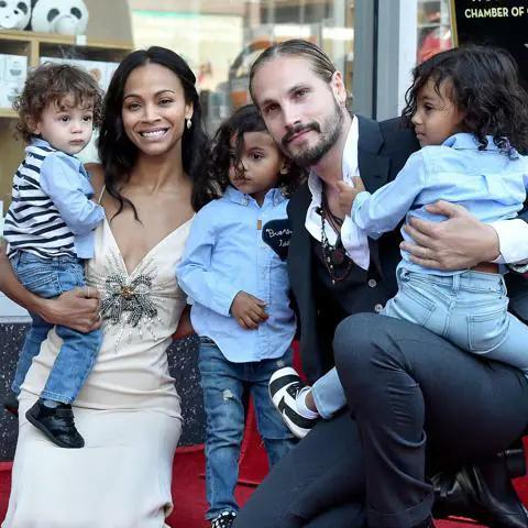 Zoe Saldana Honored With A Star On The Hollywood Walk Of Fame