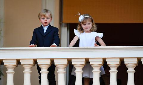Princess Charlene's twins made a rare public appearance