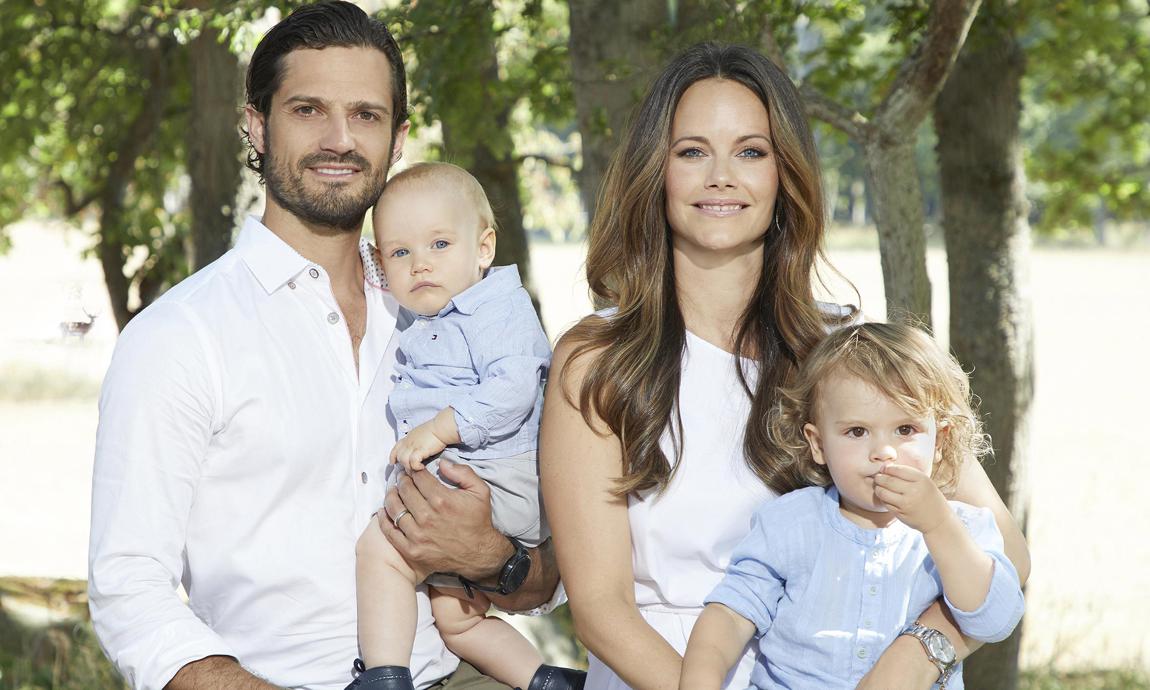 Prince Carl Philip and Princess Sofia of Sweden release new picture of sons Gabriel and Alexander