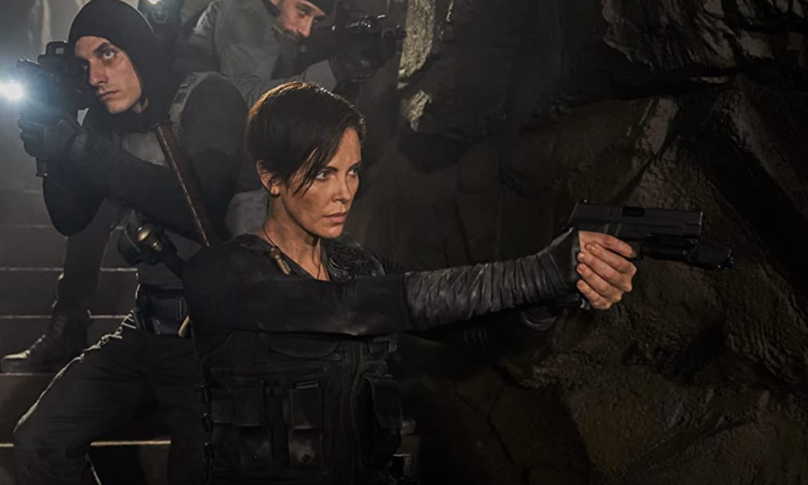 Charlize Theron plays an immortal mercenary in this Netflix film