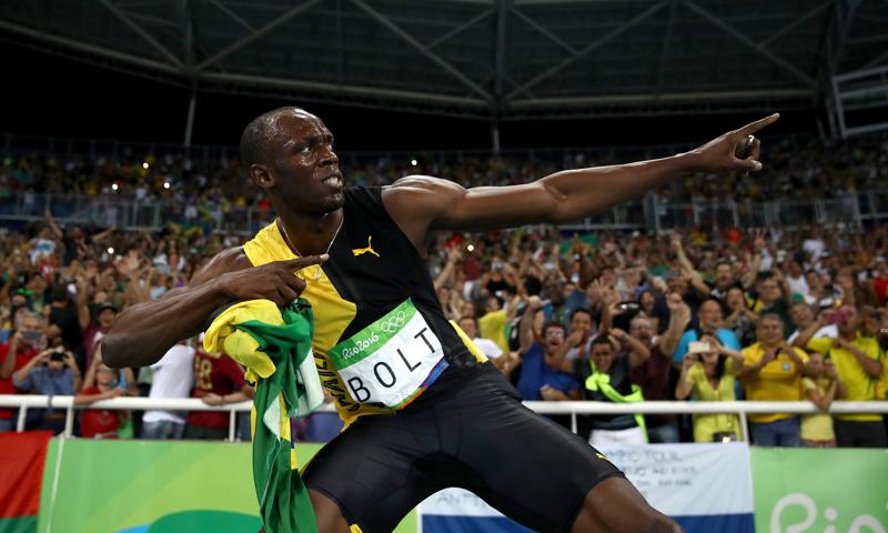 Usain Bolt has given his new baby girl a truly epic name: Olympia Lightning Bolt