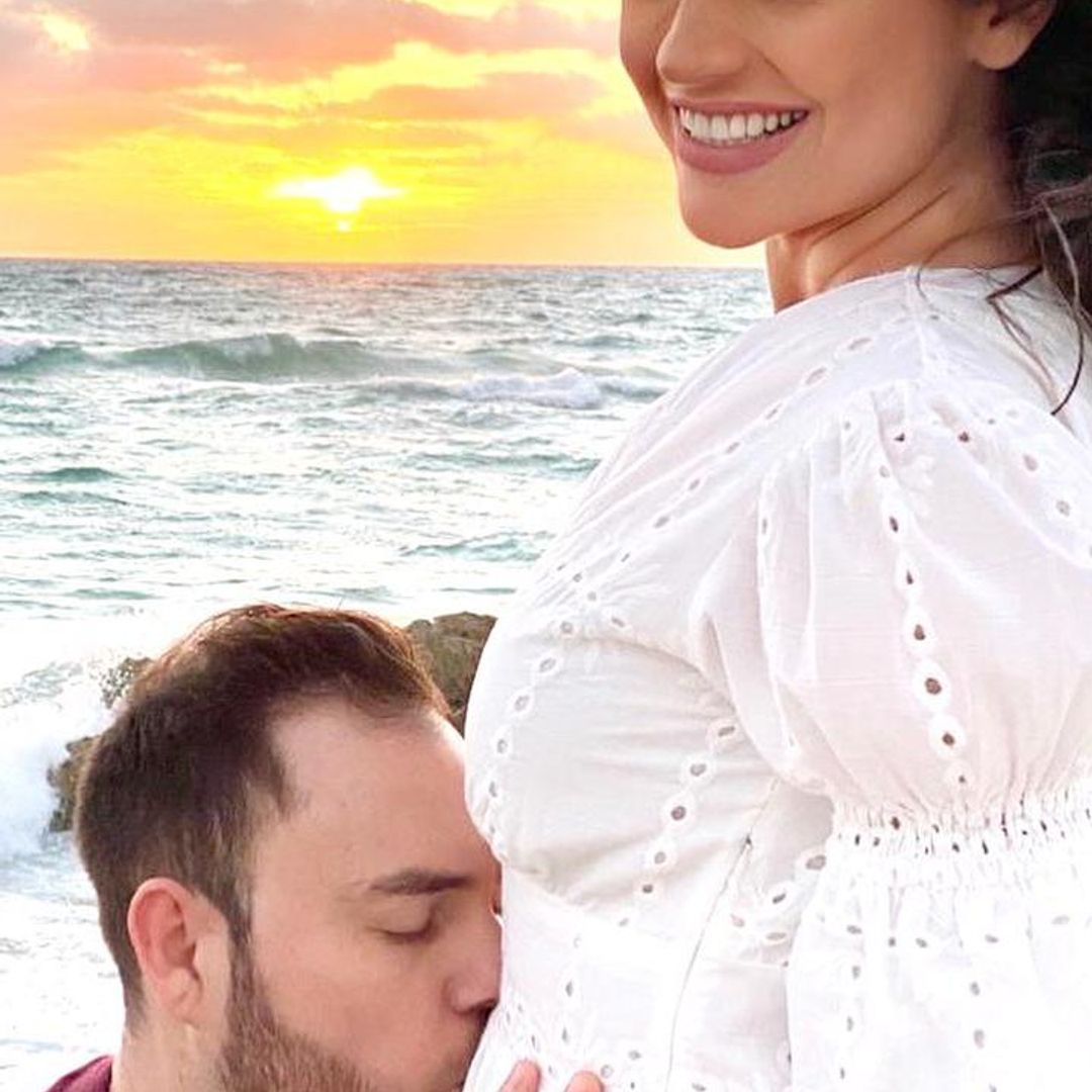 Michelle Galván embarazada