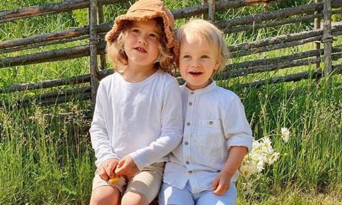Princess Sofia of Sweden‘s sons shared the sweetest moment captured in new photo