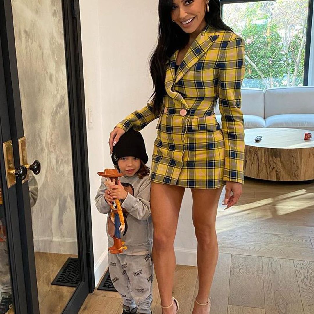 Naya Rivera y su hijo
