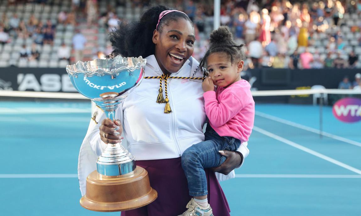 Serena Williams revealed that her daughter Olympia dresses her