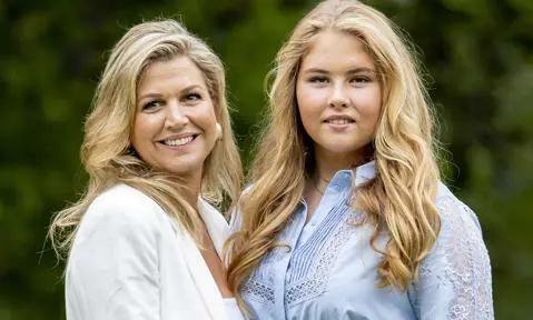Queen Maxima’s family pose for annual summer photos and hint at Princess Amalia’s future plans