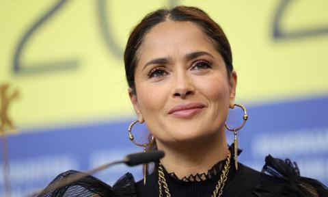 Salma Hayek Keeps Her Skin Glowing By Having a Less is More Approach to Her Skincare Routine